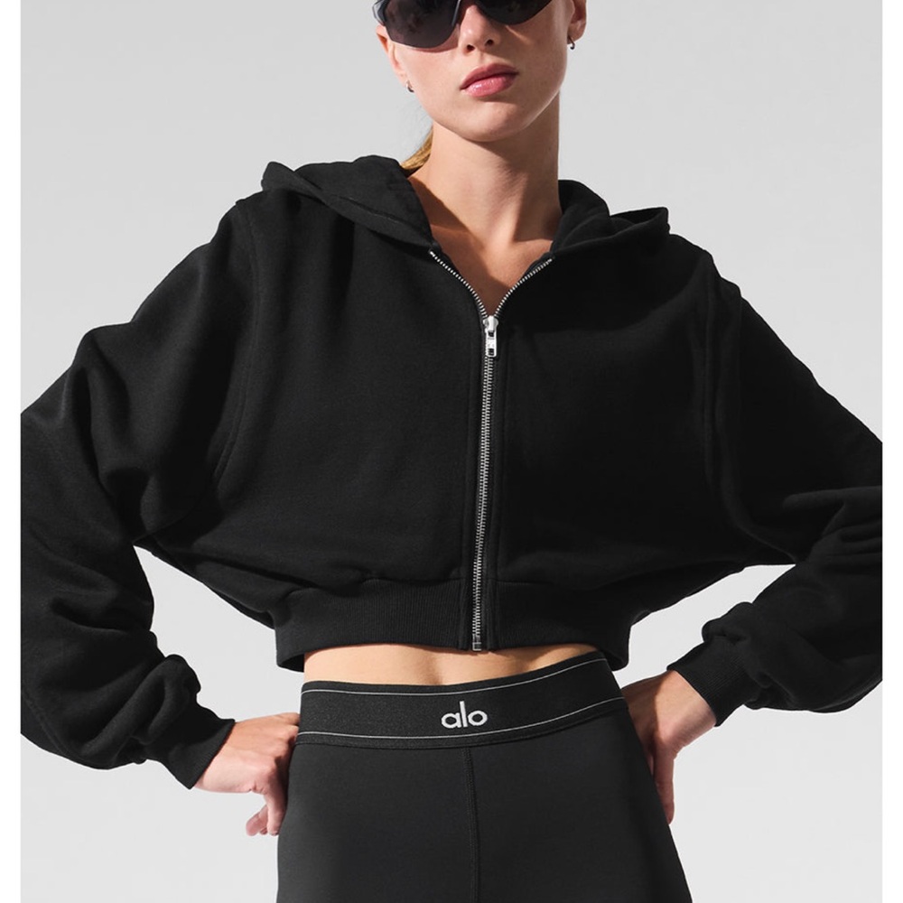 ALO Yoga black Hoodie - Picture 5 of 6